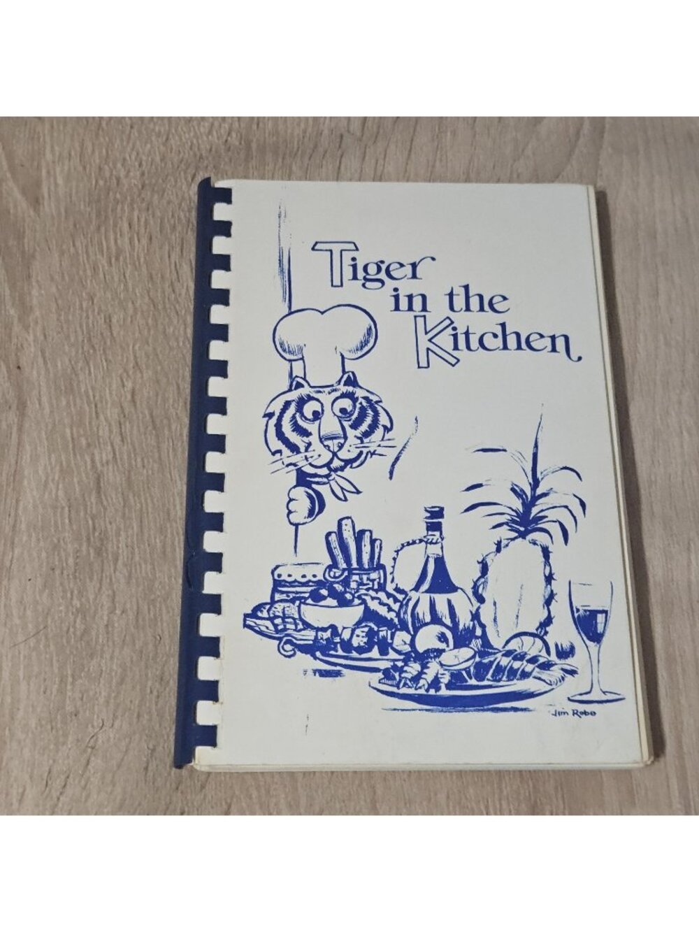 Tiger In The Kitchen Jesuit High School Tampa Fl Cookbook Vintage Spiral Bound